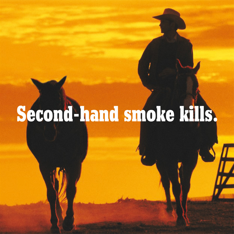 OMS | Second-hand smoke kills. | Poster