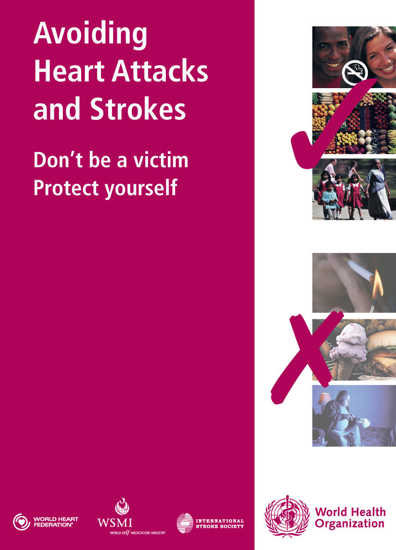 Avoiding heart attacks and strokes | Brochure couverture